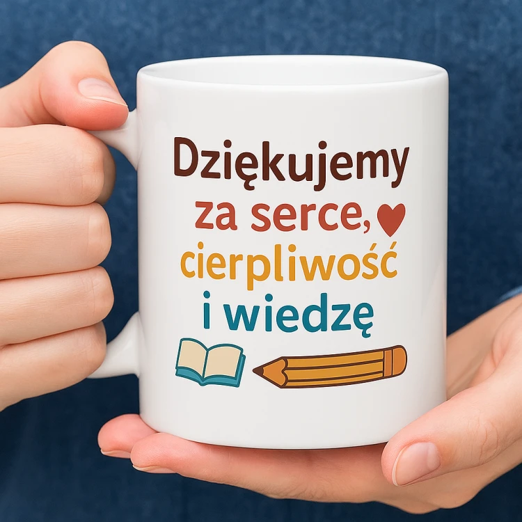Kubek dla nauczyciela – prezent na Dzień Nauczyciela od całej klasy