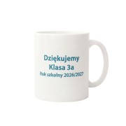 Kubek z dedykacją od klasy na Dzień Nauczyciela