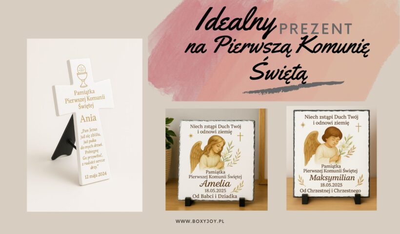 alt="Idelany Prezent na Pierwszą Komunię Świętą'"