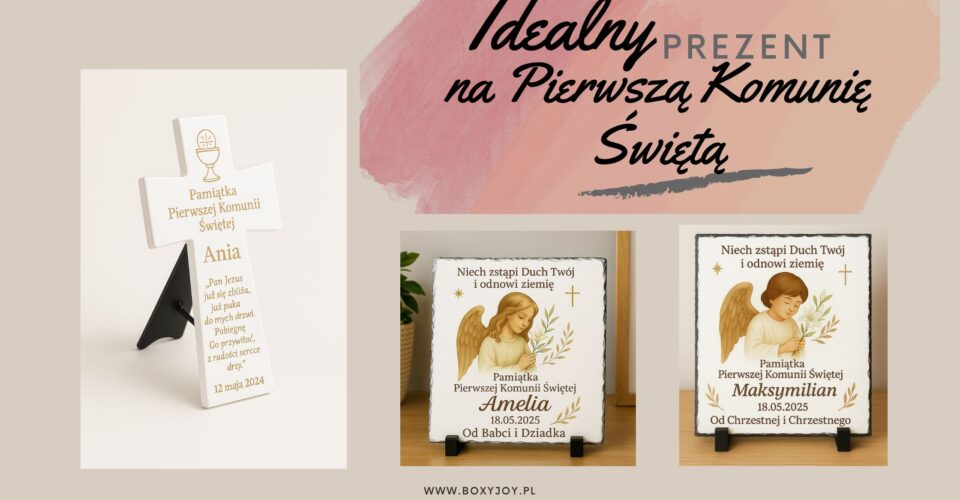 alt="Idelany Prezent na Pierwszą Komunię Świętą'"